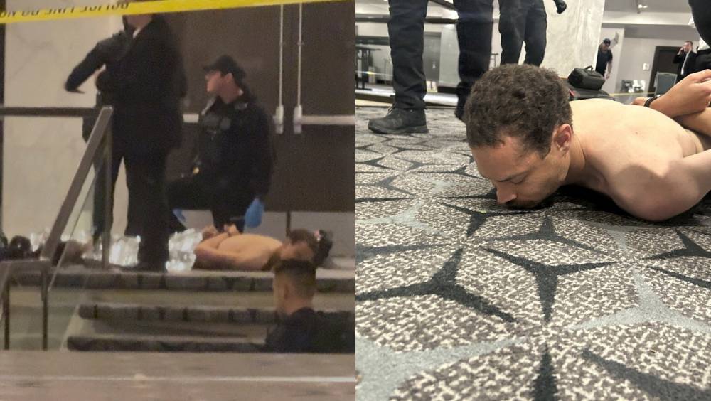 白宮記者晚宴槍擊，疑犯被制伏。 路透社