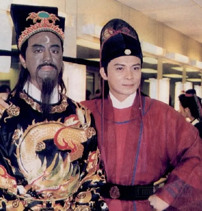 黄日华在1995年《包青天》演展昭。