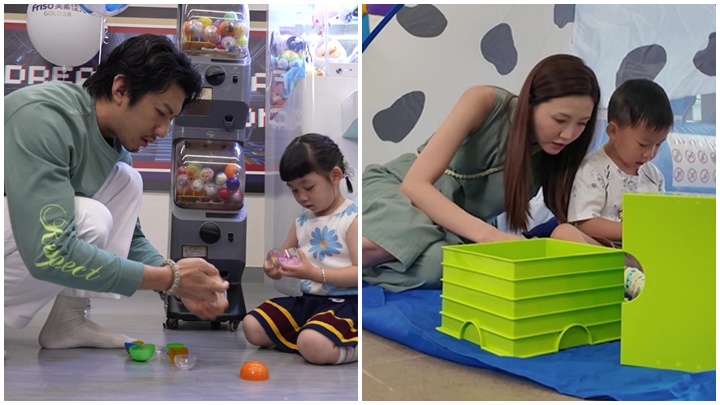 節目邀得「學神爸媽」袁偉豪、張寶兒，及「老手爸媽」森美和吳若希接受連串「育兒」挑戰。