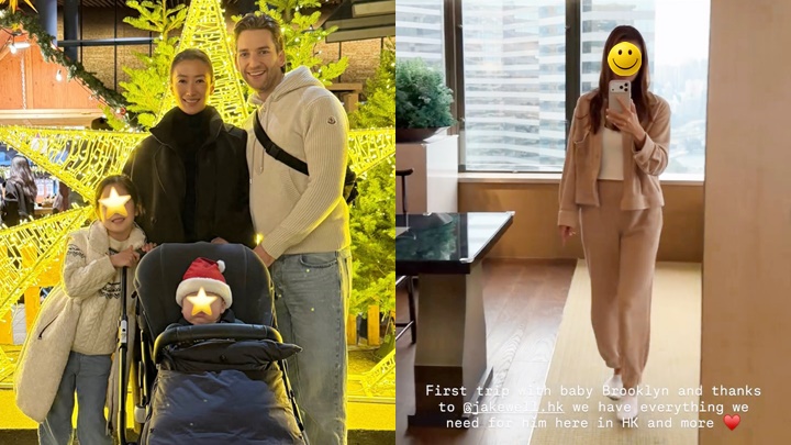 謝賢細女謝婷婷一家四口閃現香港  帶型男新歡、子女低調回港探親  曝光奢華住處望維港景