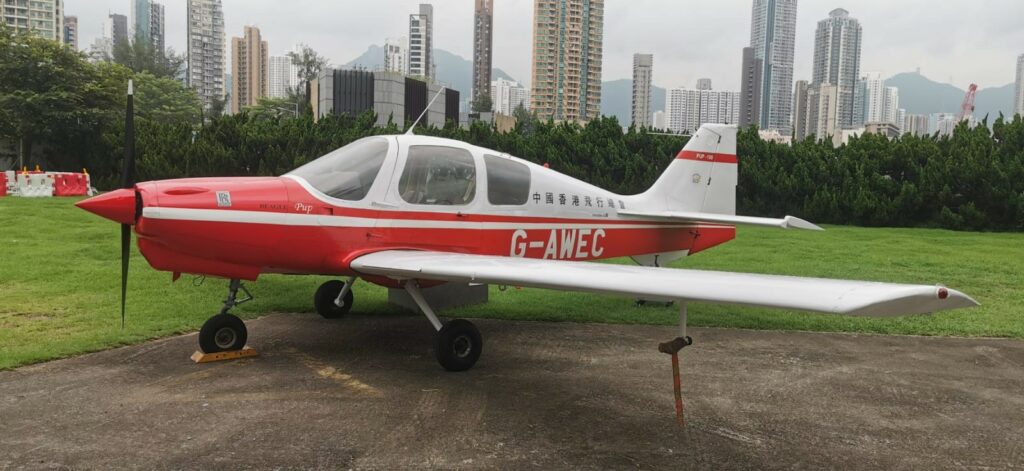 AIRSIDE開幕展覽將首次於商場展出單引擎小型飛機「小獵犬100型」。