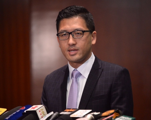 民主黨議員林卓廷表示,王光亞的說法是「恐嚇策略」。資料圖片