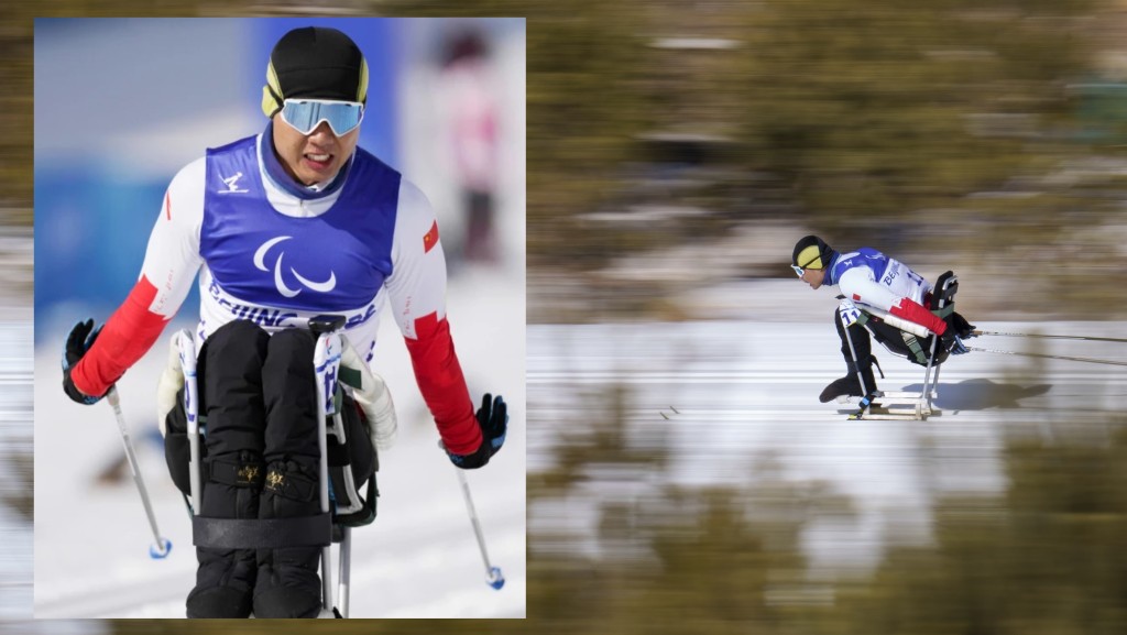 鄭鵬彌補了四年前平昌殘奧的遺憾。