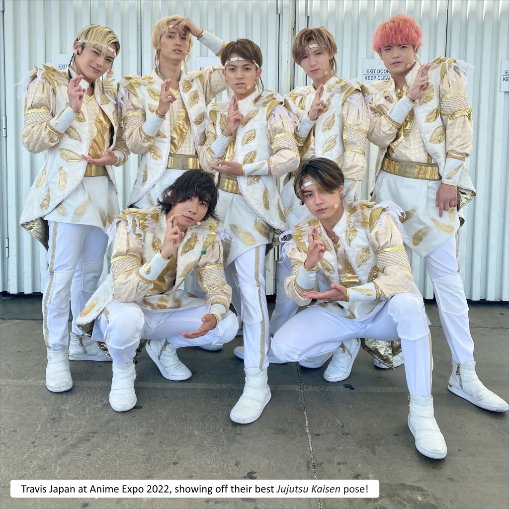 演出「Anime Expo」。