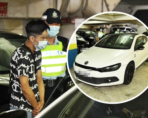 警方揭發一名29歲男司機藥駕及駕駛時沒有有效駕駛執照，遂將其拘捕。