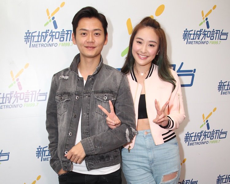 陳瀅跟張振朗亦曾因拍劇傳緋聞。(資料圖片)