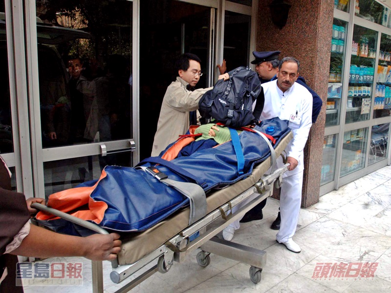 傷者送往醫院。資料圖片