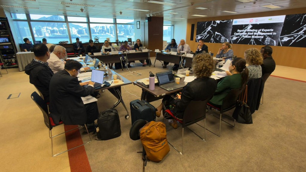 18位分別來自聯合國毒罪辦、全𡌋各地的顧問及懲教體系專家及犯罪學學者雲集香港舉行工作會議，為指南制定建議方案。