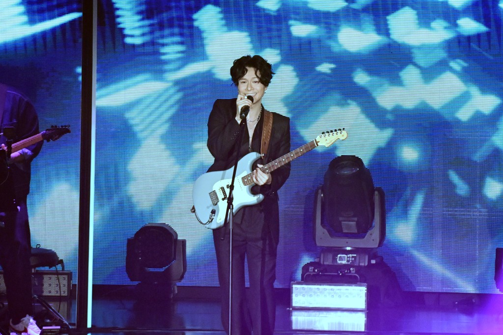 陈健安昨晚举行演唱会。