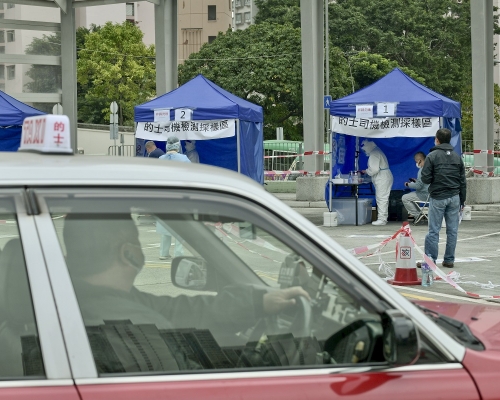 的士司機需要接受檢測。資料圖片