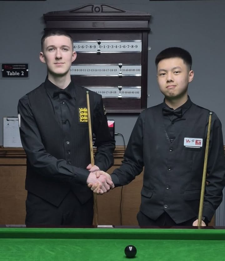 香港桌球「神童」廖予生（Shaun）决赛以4：0轻取英格兰球手，成功卫冕冠军。ESPB X图片