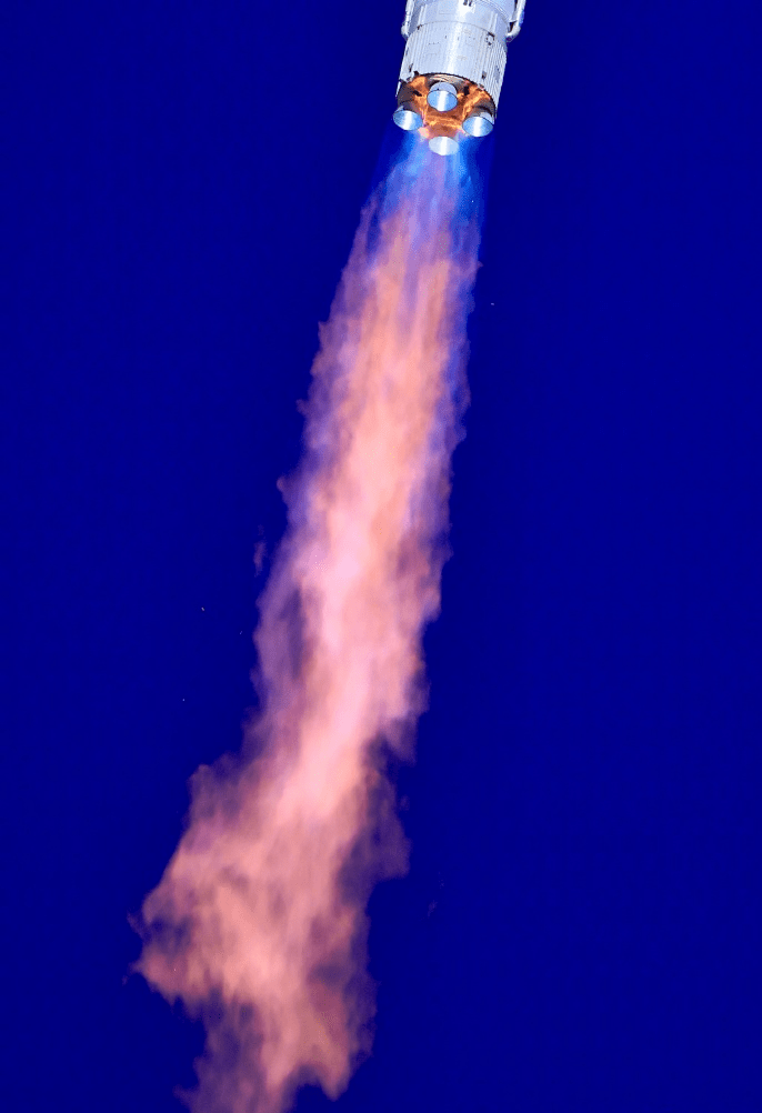 中国朱雀二号遥六火箭发射成功。 新华社