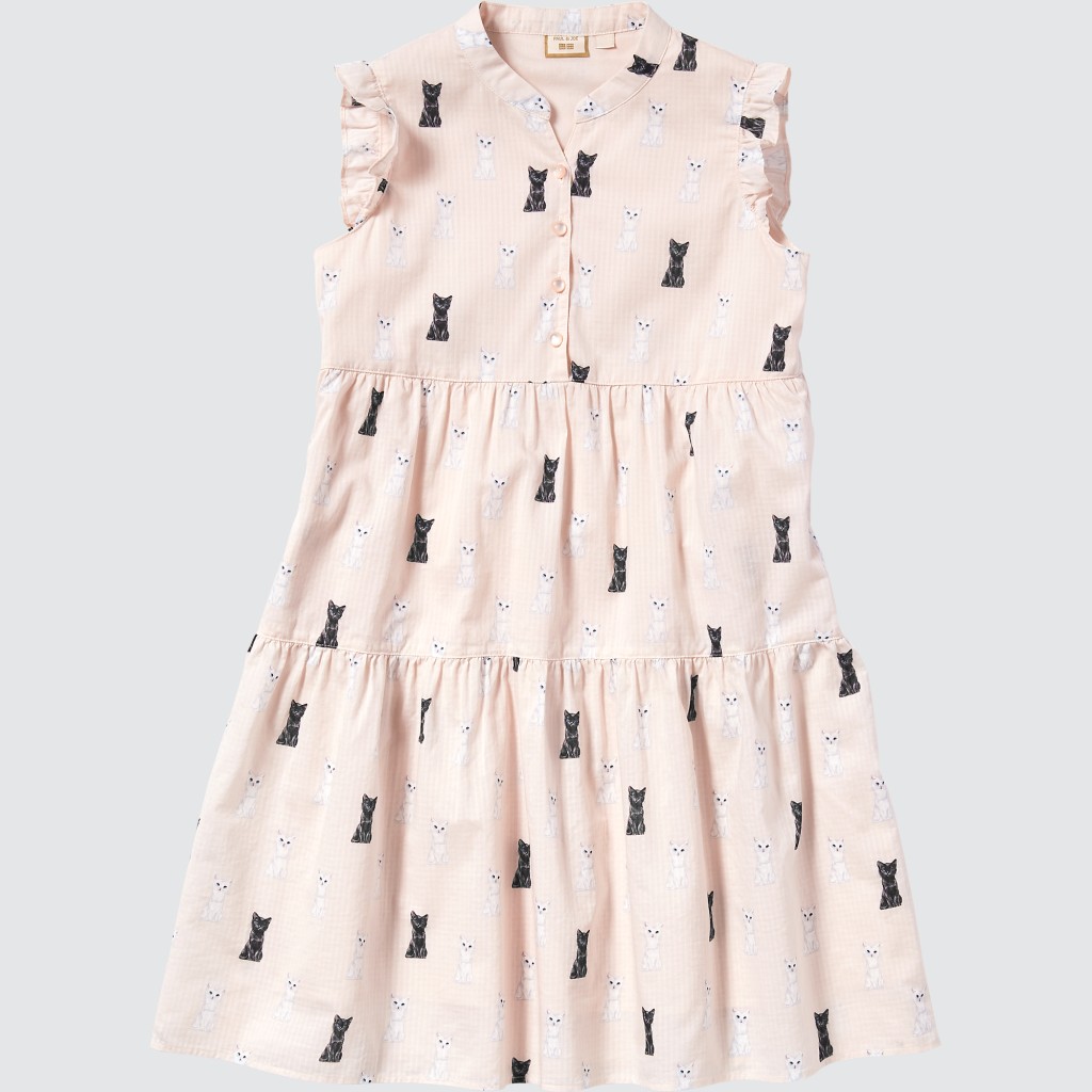 女童層疊連身裙/$199。