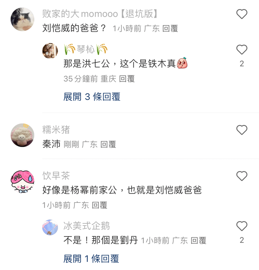 引起不少網民熱烈討論，不過不少人竟誤以為是劉丹。