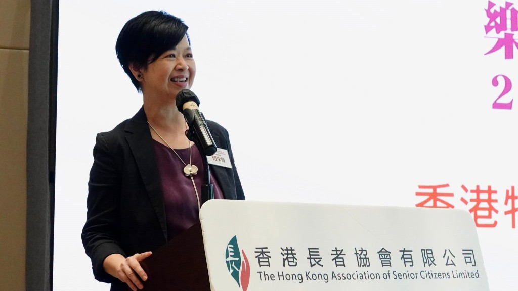 何永賢指近年推廣「幸福設計」時，重點融入樂齡安居與跨代共融理念，旨在為長者締造更優質的生活環境及和諧社區氛圍。