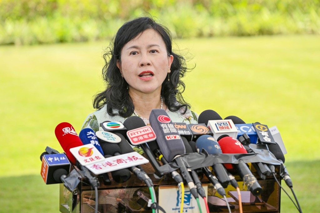 陳美寶表示,整體在航權談判上,正是考慮從香港的整體利益出發。資料圖片 陳美寶表示,整體在航權談判上,正是考慮從香港的整體利益出發。資料圖片
