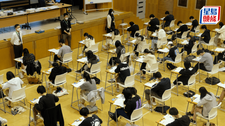 文憑試等級預測，英文科成績最準。 資料圖片