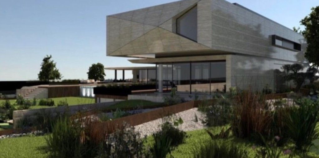 C朗的新别墅位于里斯本富人区。网上图片