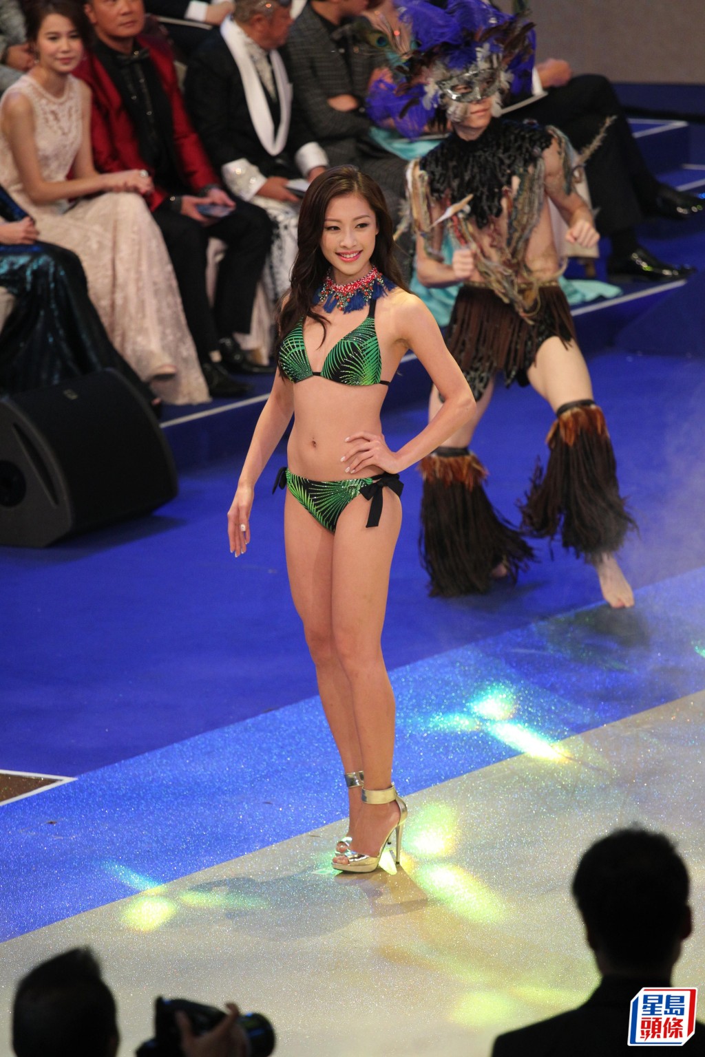 龐卓欣於2015年參選香港小姐。  ​