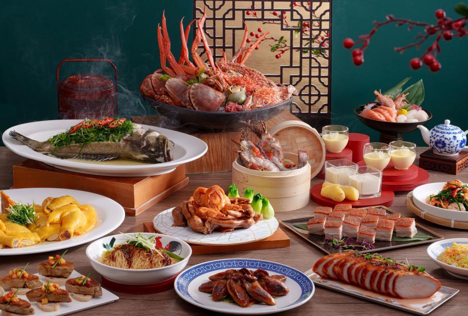 沙田萬怡酒店 MoMo Café 粵菜主題自助餐 即切燒味/花膠燉湯