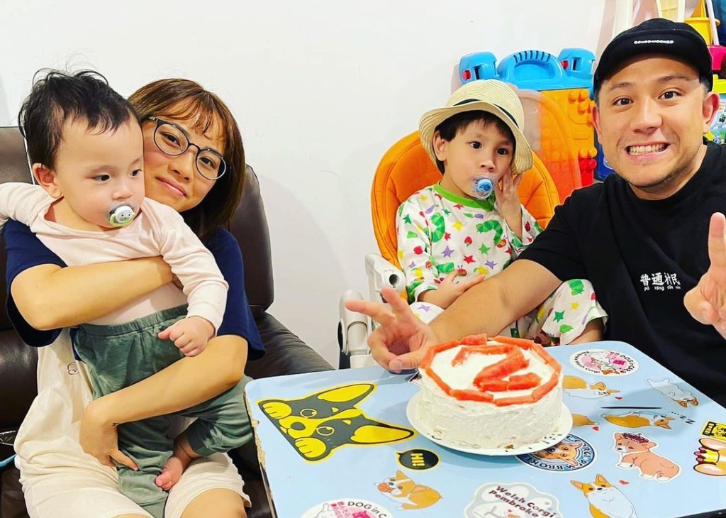 Steven公開多謝老婆。