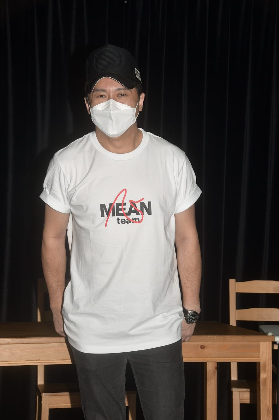 林子博也有份演出舞台劇《男人40 CEO》。