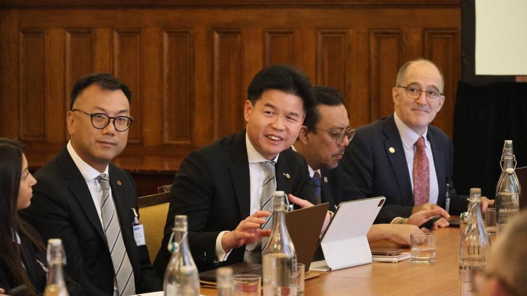香港律師會訪倫敦  參加國際法律會議及論壇 會長湯文龍與全球法律領袖交流