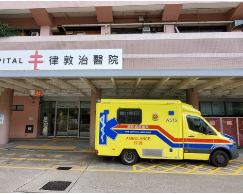 清醒被送往律敦治醫院治理。資料圖片