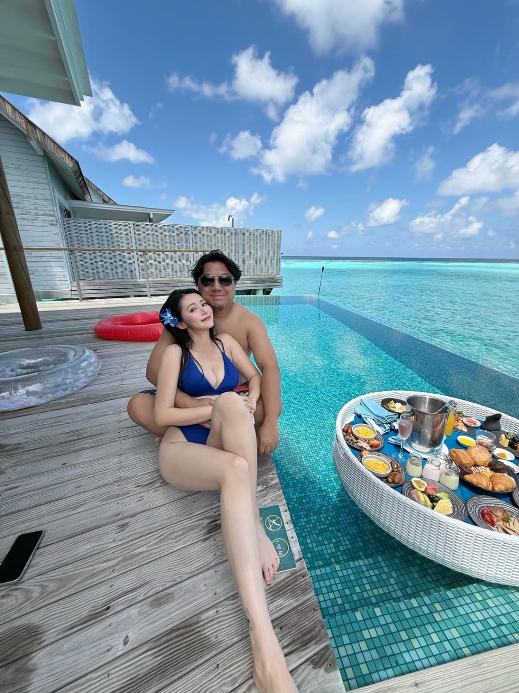 陳渃晴嫁入豪門生活無憂，早前曾分享性感照賀結婚10周年。