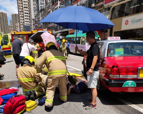 警方落案起訴涉大埔奪命車禍的的士司機,控以危駕引致他人死亡罪。資料圖片