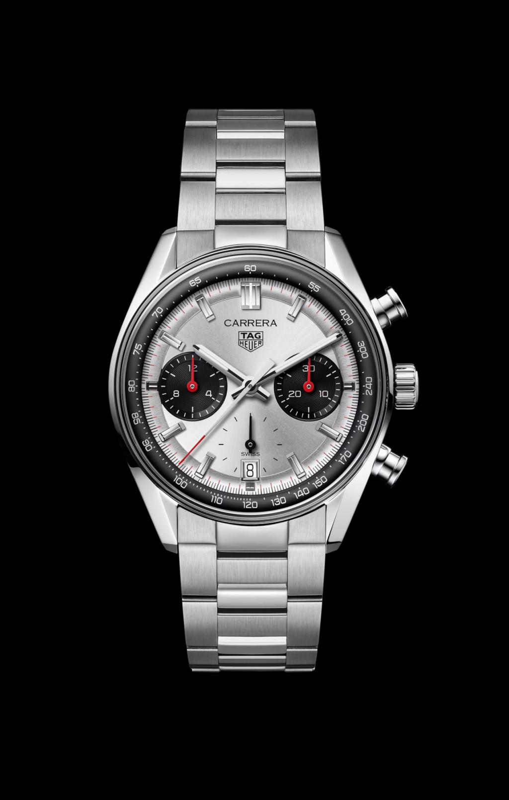 Tag Heuer Carrera Chronograph，表壳：39mm不锈钢/ 机芯：TH20-00自动/ 售价：$53,550。