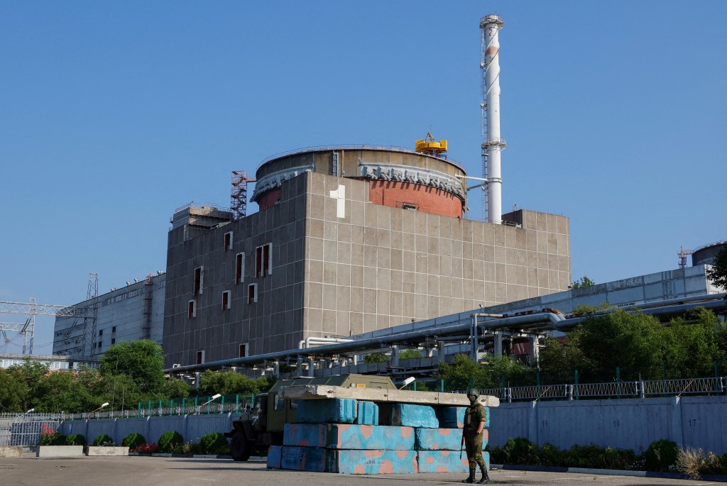 俄烏互指控對方計劃攻擊扎波羅熱核電廠，IAEA指未發現有爆炸品。  路透社