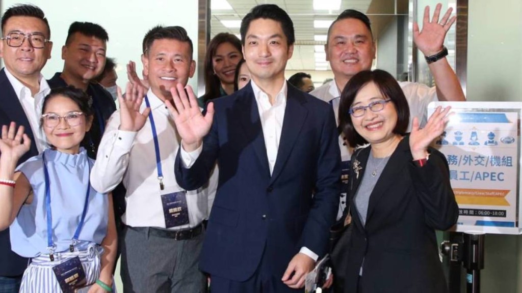 台北市長蔣萬安率團前往上海，參加2023上海台北城市論壇（「雙城論壇」）。（圖：台灣《中時新聞網》）