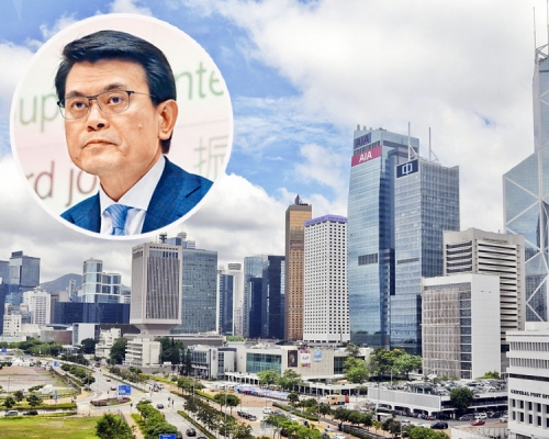 邱腾华表示，外商在港经营数目无减少。 资料图片