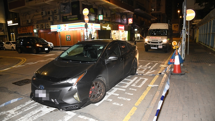 警方截獲毒品快餐車。李家傑攝