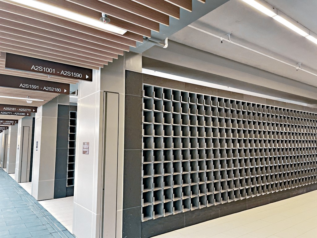 石門靈灰安置所及紀念花園已於上月26日啟用，提供約4萬個骨灰龕位。