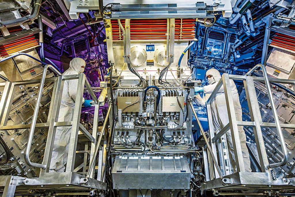 加州勞倫斯利弗莫爾國家實驗室的「國家點燃實驗設施」。