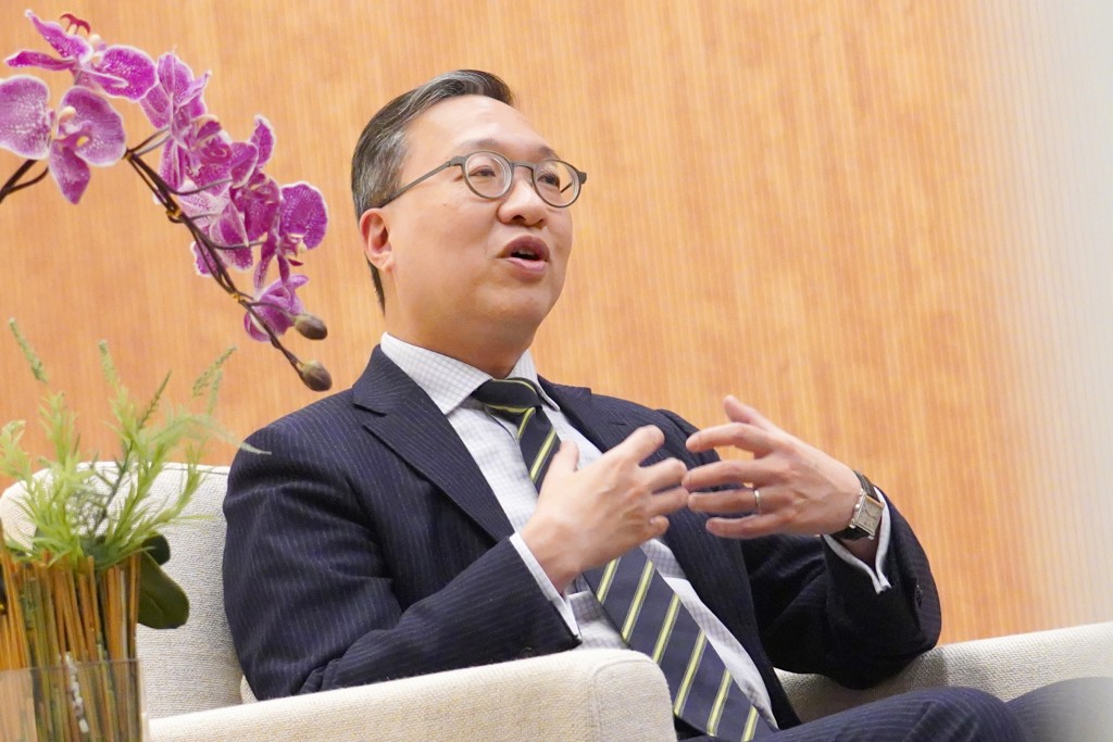 律政司司長林定國。 律政司司長林定國。