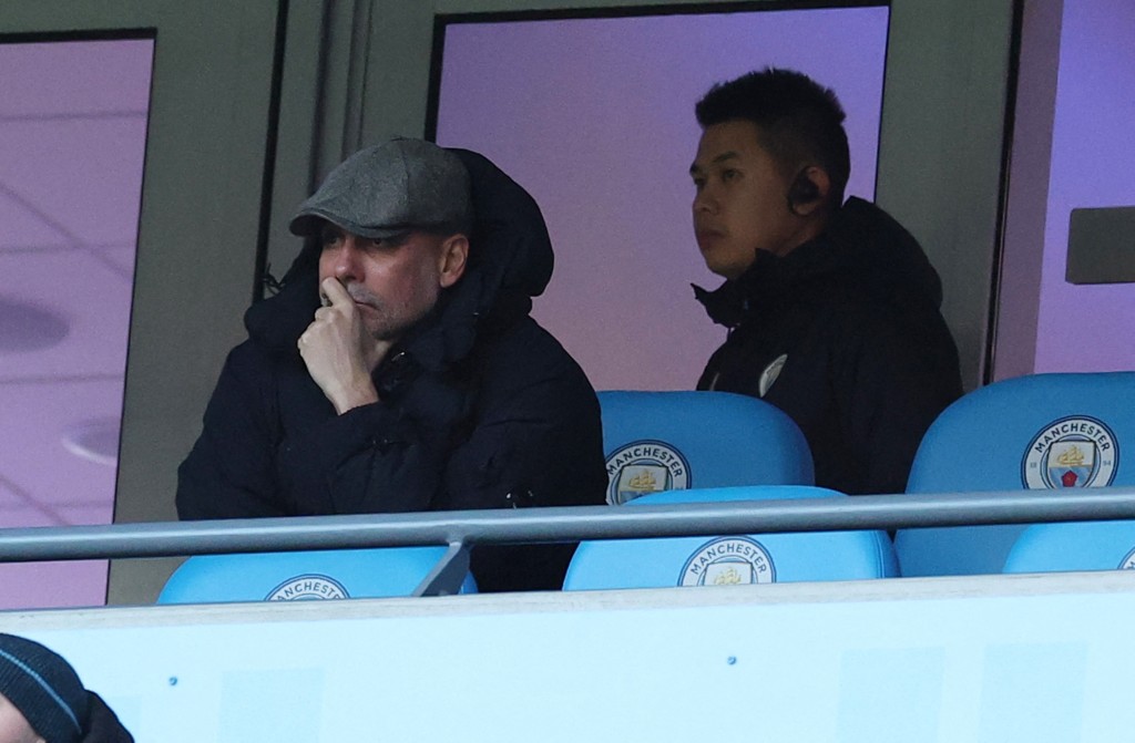 哥迪奧拿因為累積3面黃牌，未能在場邊督師。路透社