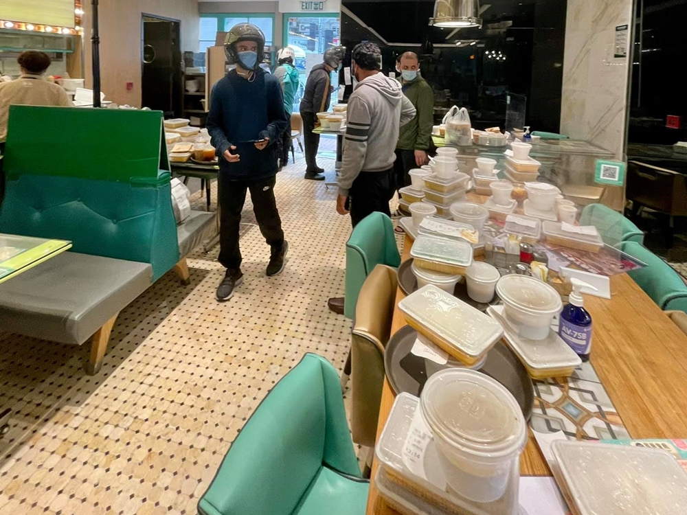 Facebook 群組 「(香港)送餐/送貨員意見交流區」網民授權相片