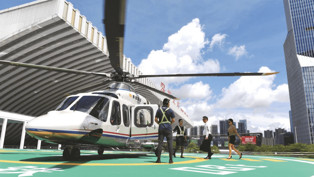 大灣區低空經濟成焦點。 資料圖