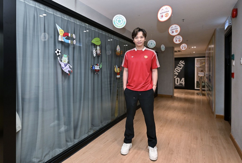 林溢欣希望學生明白,除了學業以外,仍可有不同方面的發展。 林溢欣希望學生明白,除了學業以外,仍可有不同方面的發展。