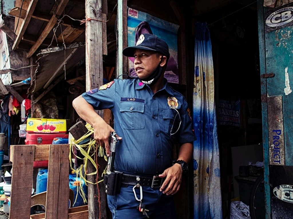 菲律賓警方加強有組織犯罪活動。法新社 菲律賓警方加強有組織犯罪活動。法新社