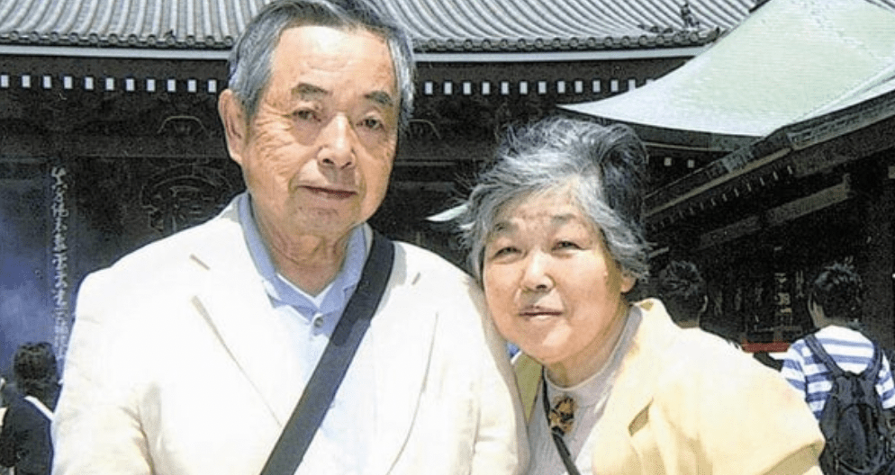 大野榮一和妻子大野貴子。