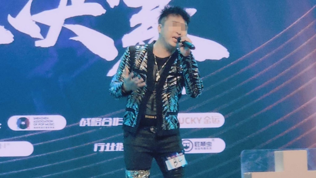 被告林俊一報稱歌唱導師。 網圖