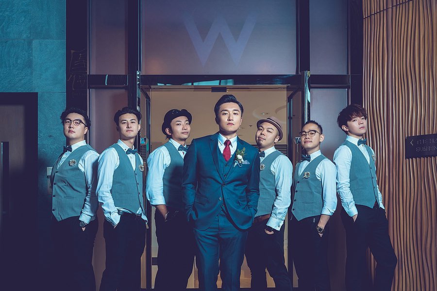 兩年前結婚,仲有《造星》第一季的兄弟做伴郎團。