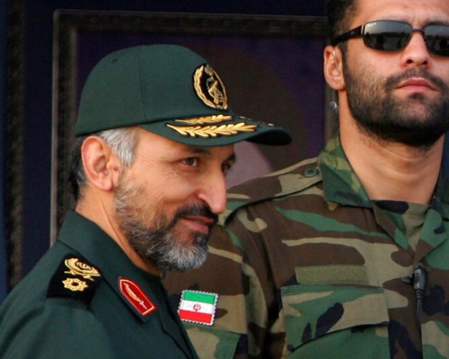 伊朗革命衛隊高級將領赫加齊准將（Mohammad Hosseinzadeh Hejazi）。AP資料圖片