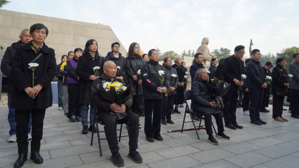 南京大屠殺死難者家庭祭告活動於昨天啟動。新華社
