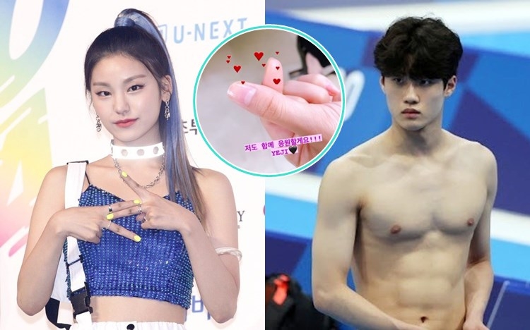 獲偶像親自出Post支持都係運動員比賽一大動力。