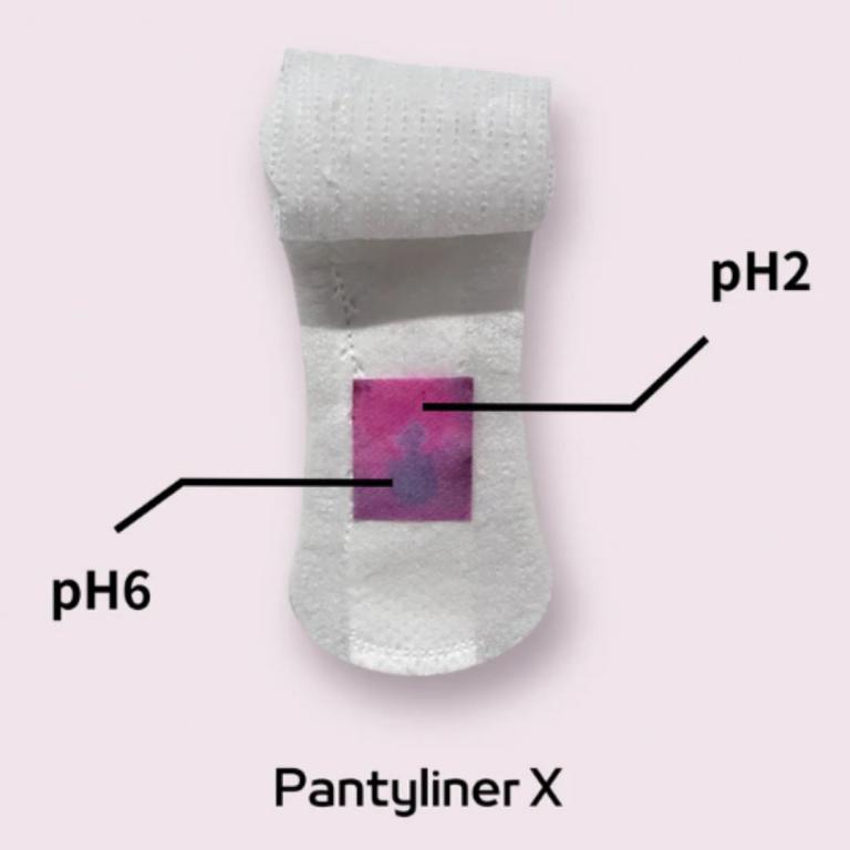 酸鹼指示護墊可檢測女性陰道分泌物的酸鹼值。